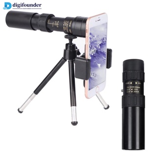 Digifounder กล้องโทรทรรศน์ตาเดียว ซูมได้ 10-300X HD มองเห็นที่มืด มองเห็นที่มืด แบบพกพา A2E6