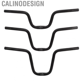 Calinodesign Folding Bike Handlebar 25.4mm 580mm Riser Handlebar Aluminum Alloy Folding Road Bike Riser Bar Swallow-shaped Handlebar