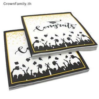 [CrownFamily] กระดาษทิชชู่ ลายหมวกหมอ เหมาะกับฤดูใบไม้ผลิ สําหรับตกแต่ง