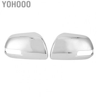 Yohooo Door Mirror Covers Left Right Side Stylish Decoration Rearview Mirror Caps for Auto Exterior