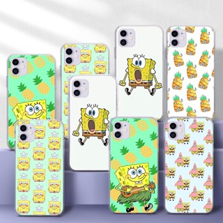 เคสโทรศัพท์มือถือแบบนิ่ม TPU ใส ลายสพันจ์บ็อบ 142N สําหรับ Samsung S10 S10E S20 Fe Lite S20 Ultra S21 Plus