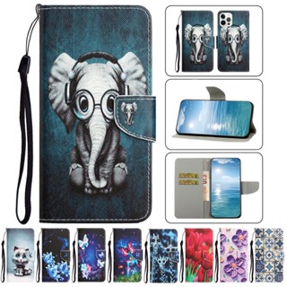 เคสโทรศัพท์มือถือหนัง ฝาพับ พร้อมช่องใส่บัตร สําหรับ Xiaomi Redmi 10 9C NFC 9AT 9A 11A 9 Activ 10A 12C 9T