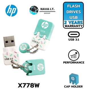 COINSคืน15%⚡FB9JMZV6⚡ HP X778W 32GB/64GB GRRRN FLASHDISK USB 3.1 รับประกัน 2 ปี