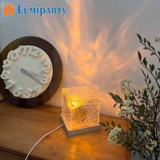 Lumiparty โคมไฟโปรเจคเตอร์ Led รูปเพชรคริสตัล สําหรับตกแต่งบาร์ โรงแรม