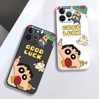 เคสโทรศัพท์มือถือ แบบนิ่ม ลายการ์ตูนชินจัง สําหรับ OPPO A57 A59 F1S A7 A5S A71 A74 F19 A79 A73 A83 A9 A94 F19 Pro A36 A76 A96 A1 Pro