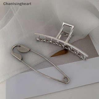 &lt;Chantsingheart&gt; กิ๊บติดผมโลหะ ขนาดใหญ่ ลายฉลาม ลดราคา