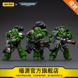 พร้อมส่ง JOYTOY โมเดลทหาร Warhammer 40K Fire Lizard Robiter Trio 1: 18 ขยับได้