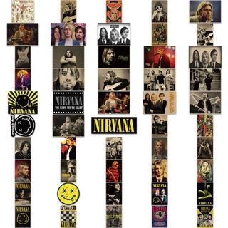 100 ชิ้น / ชุด ❉ สติกเกอร์ NIRVANA ❉ สติกเกอร์แฟชั่น กันน้ํา DIY