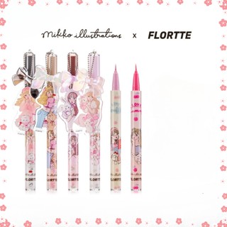 Flortte อายไลเนอร์ เนื้อลิขวิด กันน้ํา