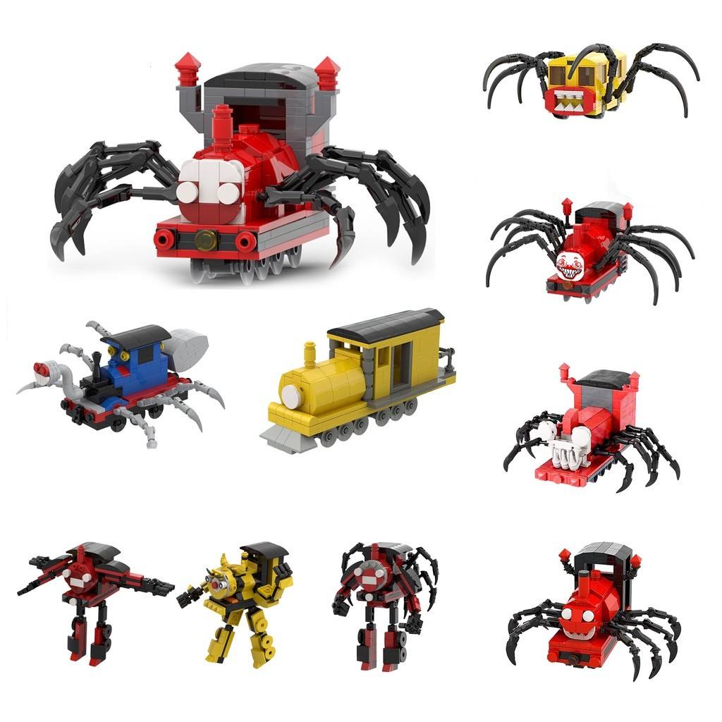 ชุดของเล่นรถไฟ เกมสยองขวัญ Spider Train drea1th