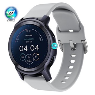 สายนาฬิกาข้อมือซิลิโคน สําหรับ Motorola Moto Watch 100 Motorola Moto Watch 100 Moto Watch 100