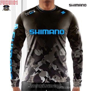 (Fuhui01) เสื้อกีฬาตกปลา Shimano | Shimano เสื้อตกปลา YIXQ