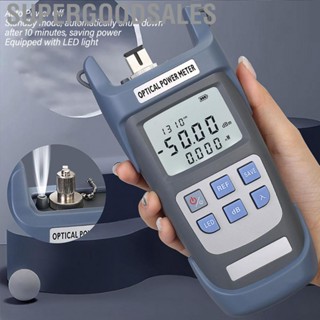 Supergoodsales Optical Power Tester Fiber Meter Universal 2.5mm Interface -50 To +26dbm with  Light for