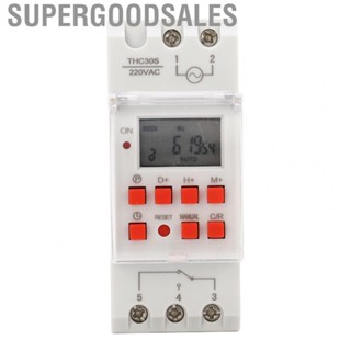 Supergoodsales 30A Timer Switch 20 On Off Digital for Appliance