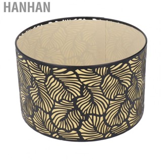 Hanhan Hollow Table Light Shade  Decorative Strong Light Transmission Hollow Metal Lampshade  for E14 Caliber Base