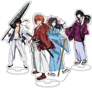 โมเดลฟิกเกอร์อะคริลิค รูปอนิเมะ Jason Rurouni Kenshin Kenshin Kaoru สําหรับตกแต่งบ้าน