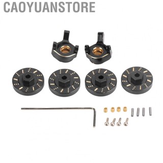 Caoyuanstore RC Wheel Hub Steering Cup  Wheel Hub Steering Cup Set Professional Easy To Install Durable  for 1/24 RC Car