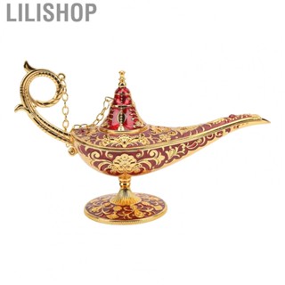 Lilishop Magic Genie Lamp  Zinc Alloy Genie Lamp Aladin Wide Application  for Party