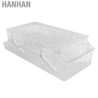 Hanhan Automatic Rolling  Soda Can Storage Organizer Double Layers Plastic R NE