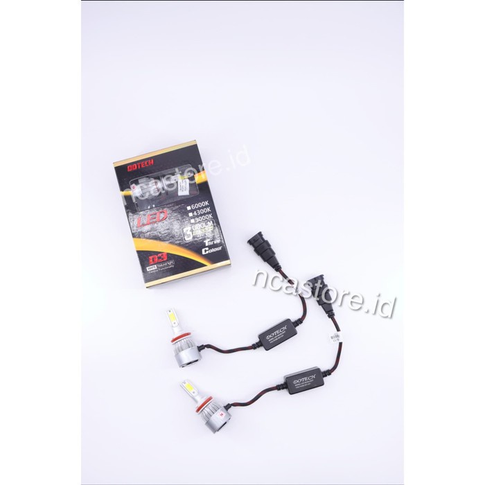 D3 DOTECH 3CLOUDRS LED LAMP 3000K/4800K/6000K รถหมอก H11