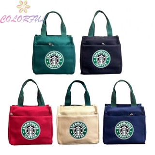 【COLORFUL】Bag Zipper Design 24*15*22cm Anti-wrinkle Canvas Large-capacity Opening Design
