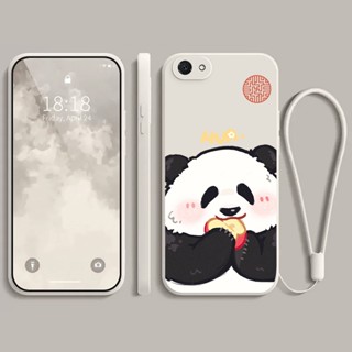 เคส vivo Y71 เคส กรณีโทรศัพท์นิ่มรูปแบบหมีแพนด้าโชคดี