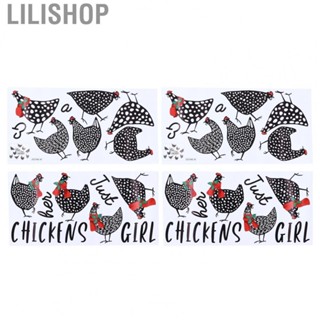 Lilishop Wall  Chicken Shape Kitchen Wall Stick PVC Materials for Kitchen Doors for Dining Rooms