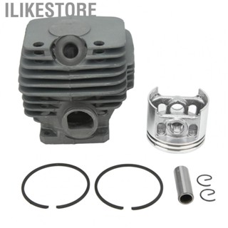 Ilikestore Cylinder Piston Kit  Aluminum Cylinder Piston Kit Precise 52mm Safe Heat Dissipation  for Chainsaw