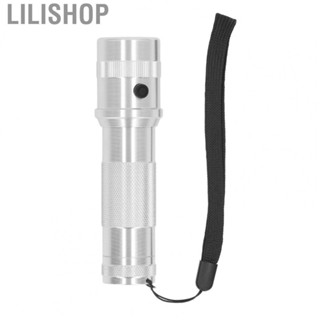 Lilishop Multicolor Flashlight Silver RGB Color Changing  Torch  Flashlight