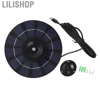 Lilishop Solar Panel  Stable Charging Outdoor Solar Panel with 3 Meter Cable for