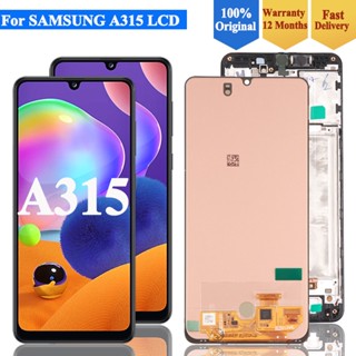 อะไหล่หน้าจอสัมผัส LCD พร้อมกรอบ แบบเปลี่ยน สําหรับ Samsung Galaxy A31 Samsung A315 A315F