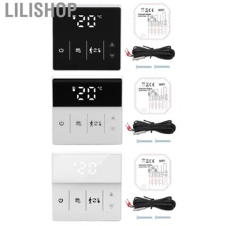 Lilishop Smart Thermostat Touch Screen Thermostat App Voice Control with Screw for Home