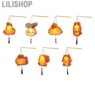 Lilishop Chinese New Year 2023 Rabbit Lantern  High Definition Printing PVC Good Light Transmission Decorative Effect Chinese New Year 2023 Lantern  for Spring Festival