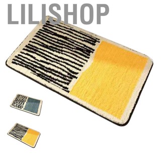 Lilishop Carpet Rectangular  Skid Thickened Comfortable Moisture Absorbing Washable Rug for Entrance