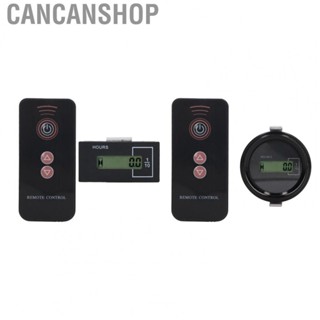 Cancanshop Excavator Timer Data Storage 0.01H Accuracy Hour Meter  0‑99999.9H Gasoline Induction Timing 12V‑36V for