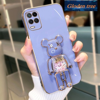 เคสโทรศัพท์มือถือ ซิลิโคนนิ่ม กันกระแทก ลายต้นไม้ Gloden สําหรับ OPPO A54 4g