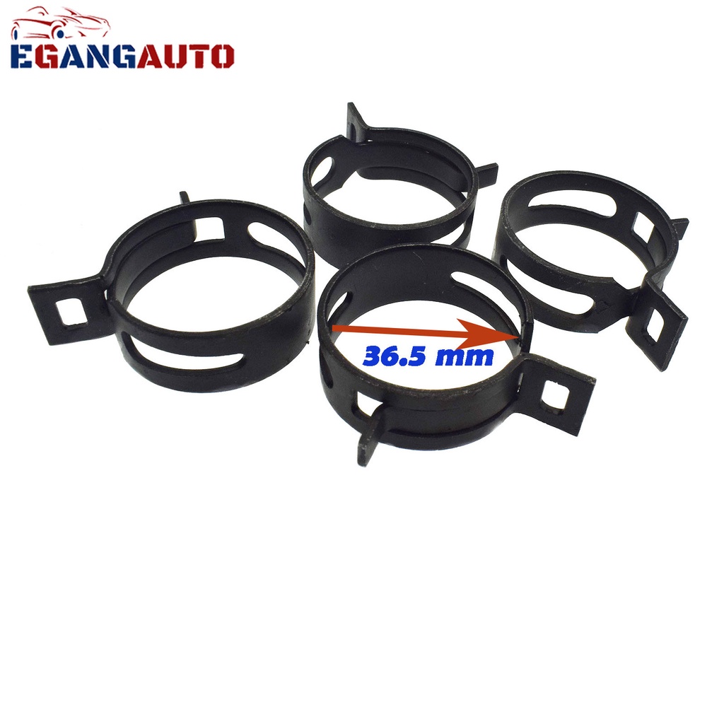 4PCS Upper หม้อน้ําท่อ Clamps 36.5 มม.สําหรับ Honda Accord Civic CRV 19511-PH7-003,19511-P30-004,19511PH7003,19511P30004