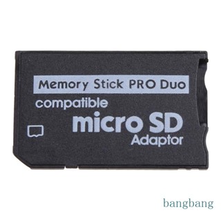 Bang การ์ด TF เป็น MS Pro สําหรับอะแดปเตอร์หน่วยความจํา Duo สูงสุด 32GB