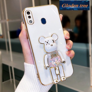 เคสโทรศัพท์มือถือ ซิลิโคนนิ่ม กันกระแทก ลายต้นไม้ Gloden สําหรับ SAMSUNG A10S