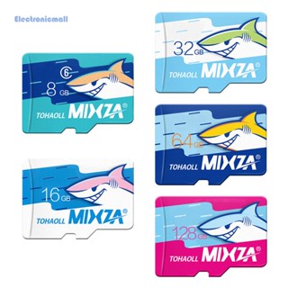 [ElectronicMall01.th] Mixza Shark Edition การ์ดหน่วยความจํา TF Class10 80MB/S สําหรับ Micro SD Flash Card