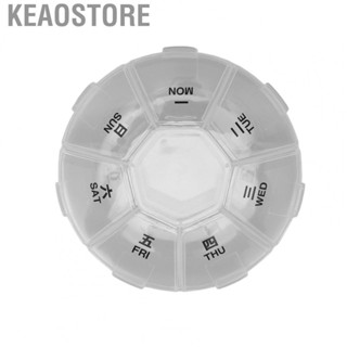 Keaostore 7 Days  Box Weekly Daily Case Travel