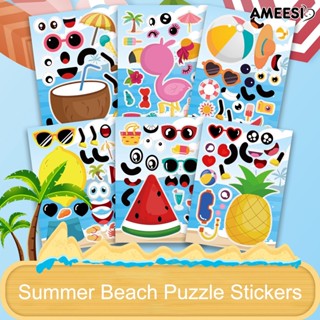 Ameesi สติกเกอร์ ลายผลไม้ สร้างสรรค์ DIY สําหรับติดตกแต่งห้องเรียน ปาร์ตี้ 12 ชิ้น