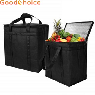 【Good】Bag Portable Thermal Cooler Grocery Bag Reusable Food Delivery Food Picnic Bag【Ready Stock】