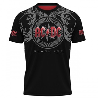 เสื้อยืด ลาย AC DC H005 3D