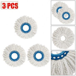 【ONCEMOREAGAIN】Mop Head Replacement 3pcs Accessories Cleaning Tools Household Supplies