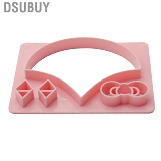 Dsubuy Baking Mold Cute  Plastic Cake for Muffin Mooncake Chocolate Pumpkin Pie Pink