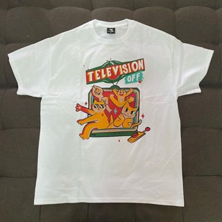 📦 📦พร้อมส่ง  Television off x kengmakleon การเปิดตัวผลิตภัณฑ์ใหม่ T-shirt