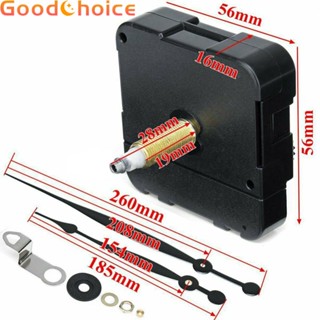 【Good】Quartz Clock Movement 1.5AA Battery 56x56x16mm Energy Efficient Repair Tool Kit【Ready Stock】