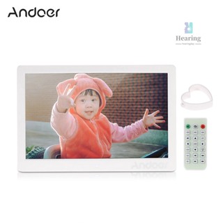 Andoer กรอบรูปดิจิทัล 1080P LED ความละเอียดสูง 1920*1080 MP3 MP4 6.5 นิ้ว