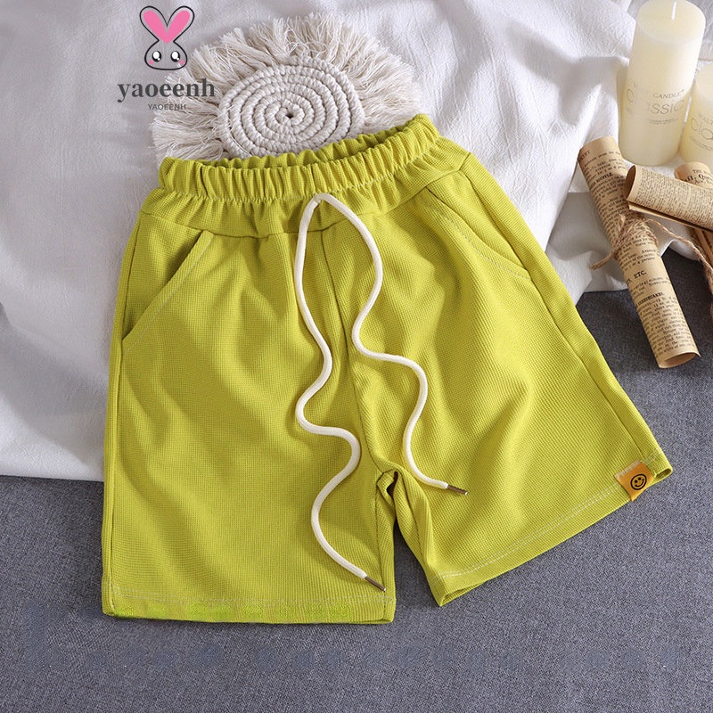 【YAOEENH】พร้อมส่ง กางเกงขาสั้นลําลอง น้ําหนักเบา ระบายอากาศ ขนาดใหญ่ 80-160 ซม. สําหรับเด็กผู้ชาย และเด็กผู้หญิง
